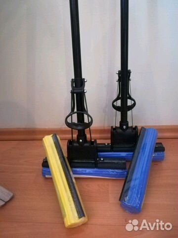 Швабра с губкой, губка