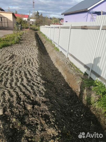 Услуги мини экскаватора