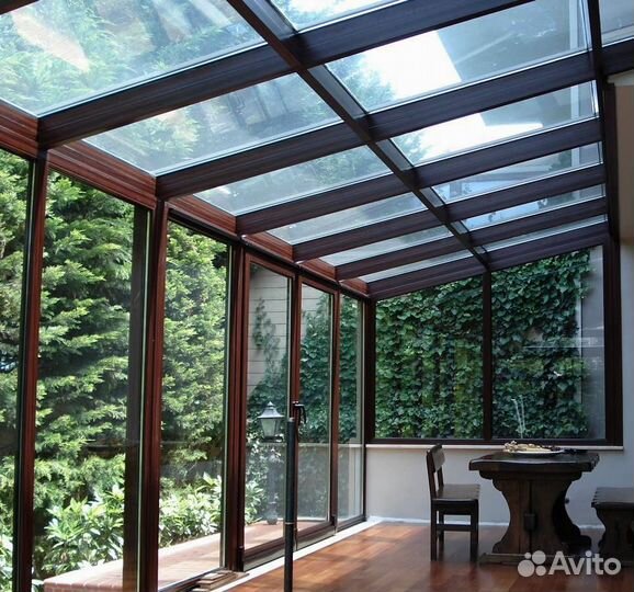 Остекление веранд / Остекление террас