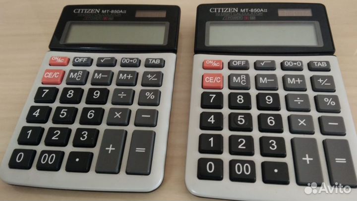 Калькулятор Citizen MT-850AII