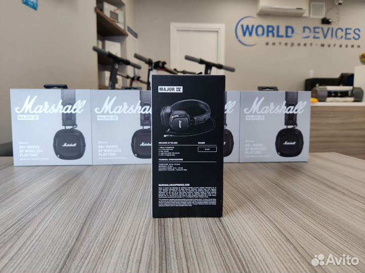 Marshall Major 4 IV Черные