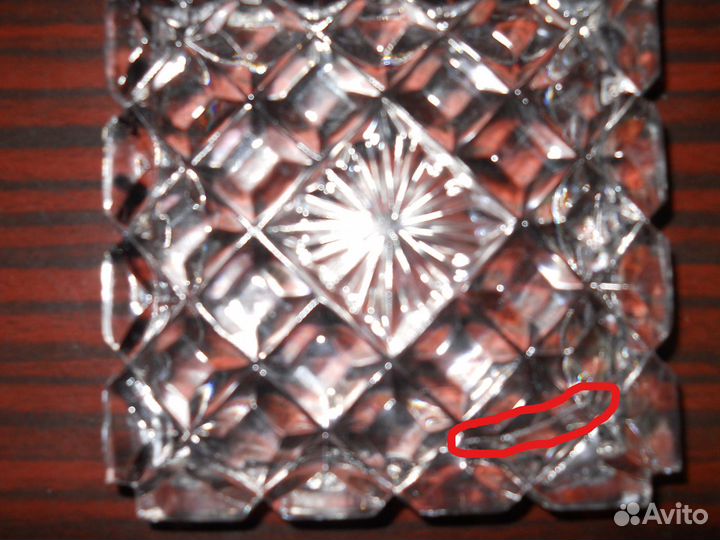 Пепельницы хрустальные СССР