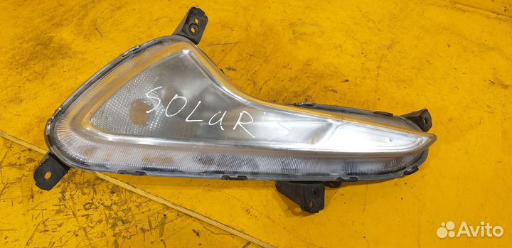 Противотуманная фара левая для Hyundai Solaris I