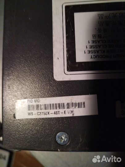 Коммутатор cisco ws-c3750x-48t-e