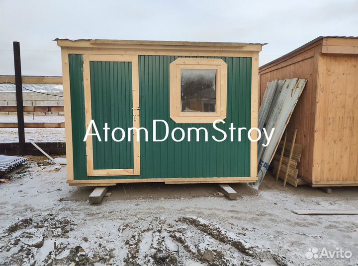 Бытовка дачная утепленная с электрикой