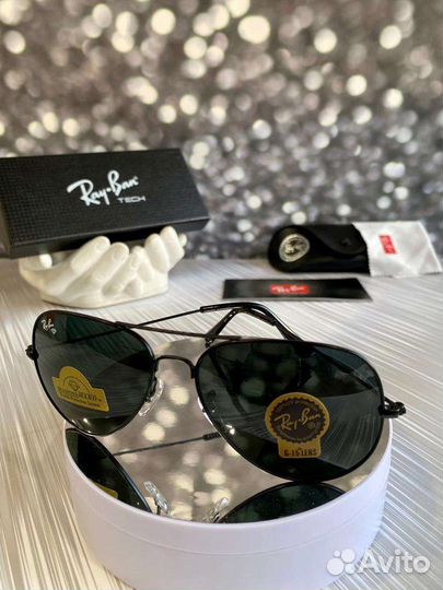 Солнцезащитные очки ray ban aviator