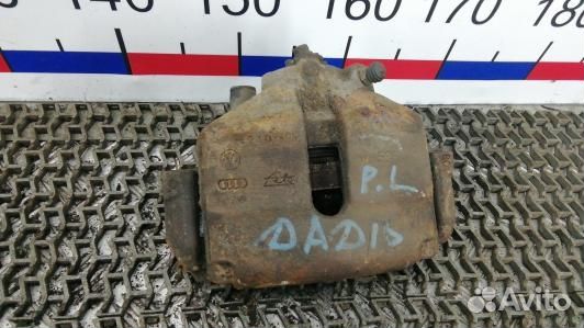 Суппорт тормозной передний левый skoda octavia A5