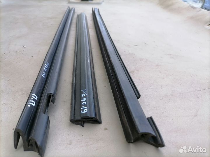 Бархотка молдинг уплотнит.стекла Renault 19 1998
