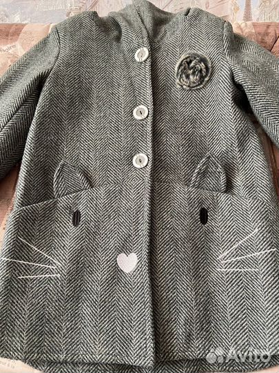 Пальто детское для девочки