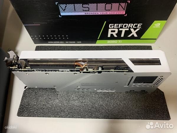 Видеокарта gigabyte GeForce RTX 3080 Ti vision OC