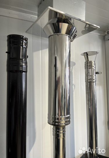 Дымоходы 115 и 115/200 aisi 439