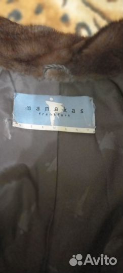 Шуба норковая 46 48 с капюшоном