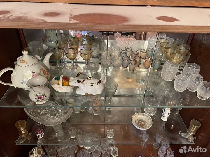 Хрустальная посуда СССР