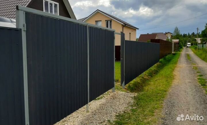 Откатные ворота заказать прочные