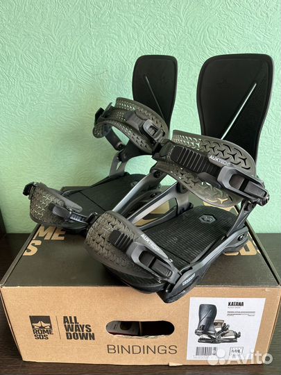 Крепления для сноуборда rome SDS katana