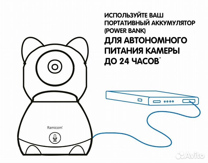 Видеоняня Ramicom VRC300