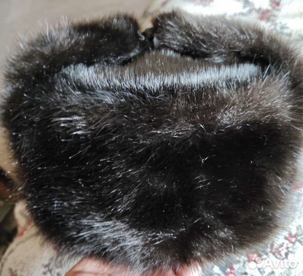 Мужская шапка натуральный мех