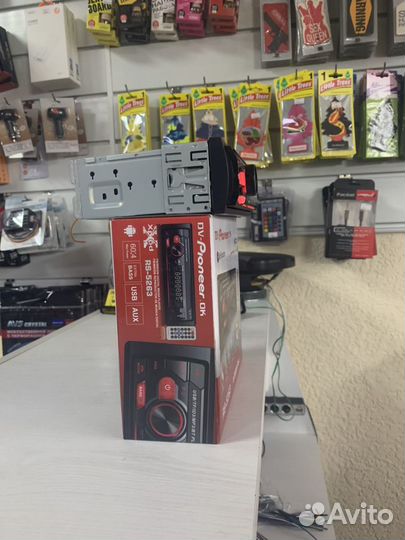 Магнитола 1din dv- pioneer. Автомагнитола