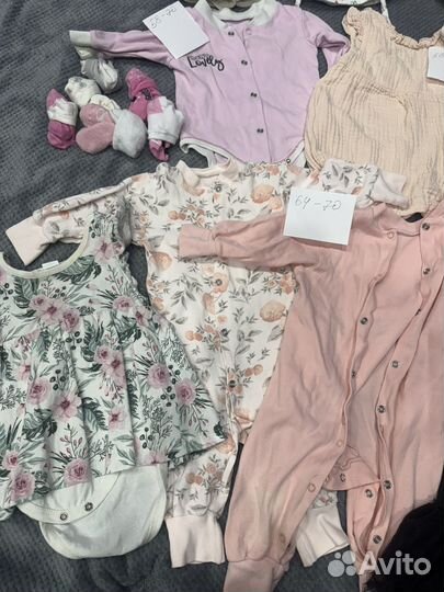 Детские вещи пакетом на девочку