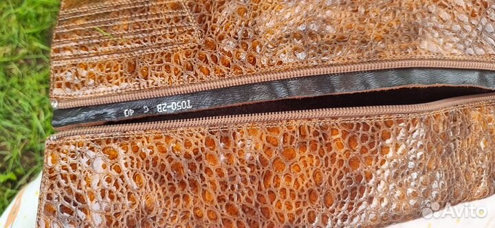 Сапоги кожаные новые