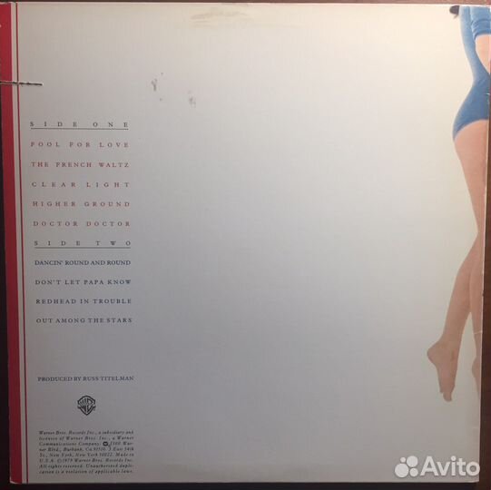 Винил Adam Mitchel 1979г