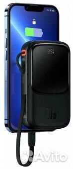 Повербанк Baseus Qpow Pro 20W 10000 mAh