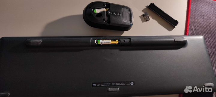 Xiaomi клавиатура + мышь 2,4 ггц без гравировки
