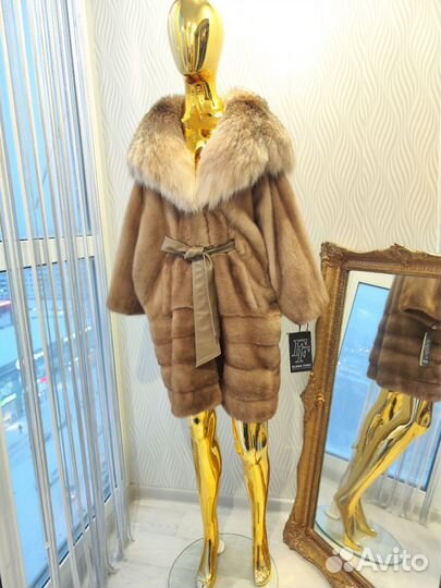 Шуба норковая рысь 42-52