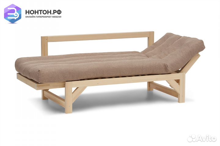 Диван кушетка Амбер-2 светло-коричневый