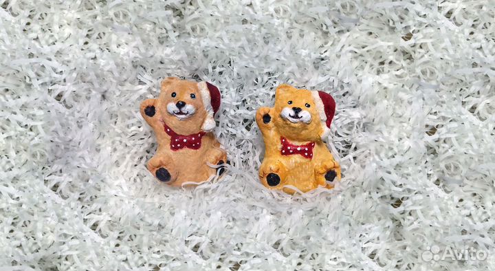 Мишка ватная игрушка