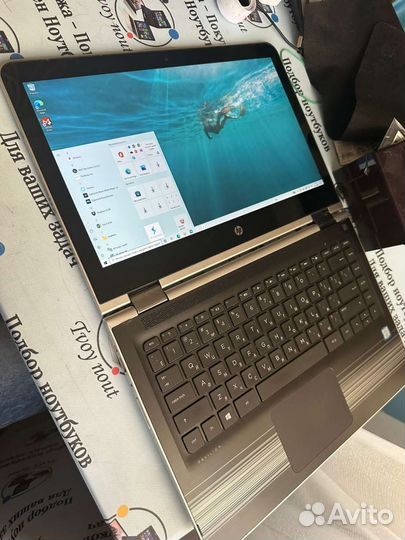 Hp x360 13-u116ur трансформер full HD IPS