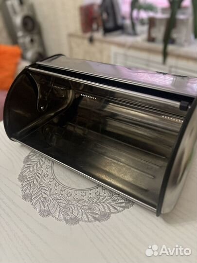 Хлебница из нержавеющей стали