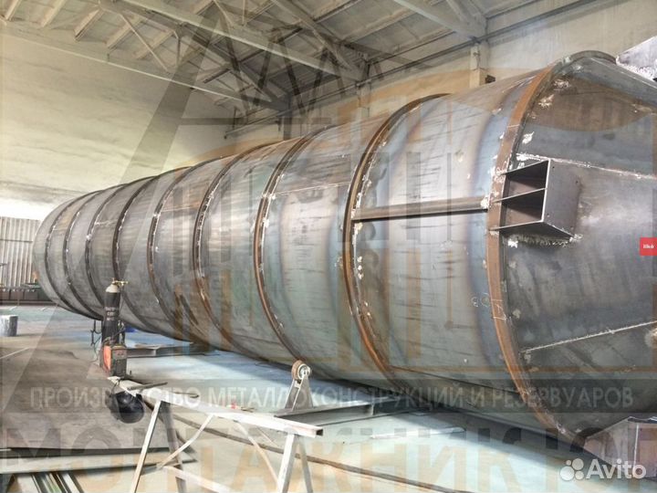 Резервуар Горизонтальный Стальной