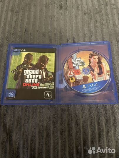 Gta 5 ps4 диск