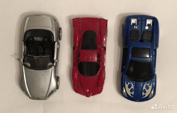 Машинки 13 см в ассортименте 3 шт