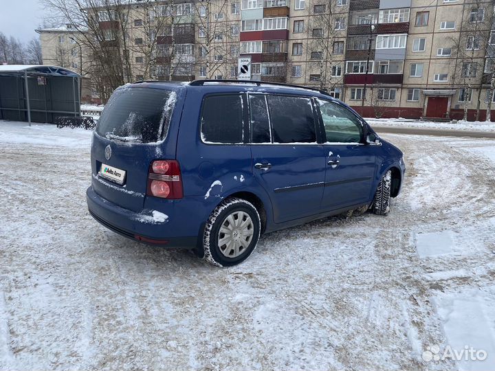 Volkswagen Touran 1.9 МТ, 2007, 300 000 км