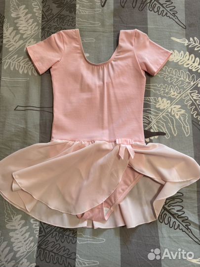 Купальник гимнастический с юбкой новый