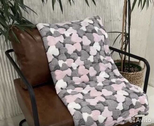 Плед бамбук новый