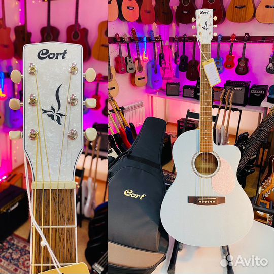 Электроакустика Cort Новая (+Чехол)