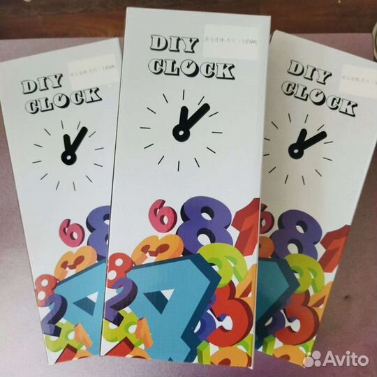 Часы настенные самоклеющиеся