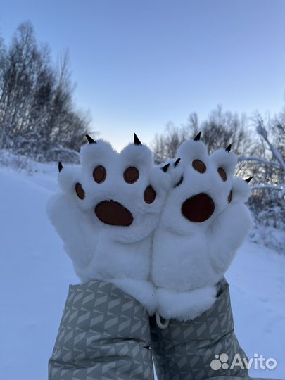 Перчатки лапки