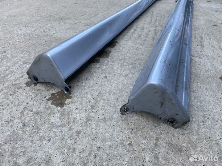 Накладки порогов Mitsubishi lancer 9