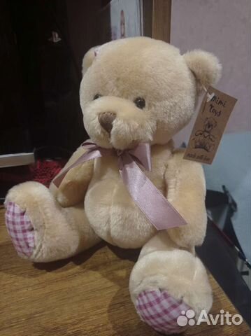 Плюшевый медведь новый