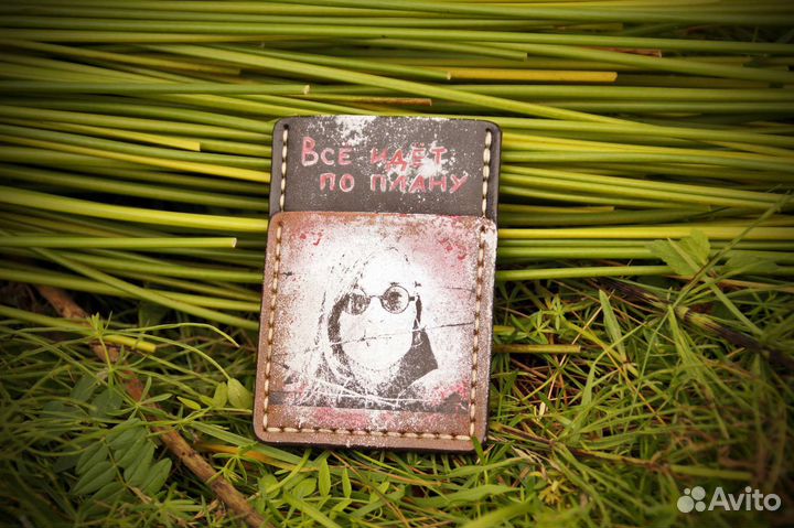 Картхолдер из натуральной кожи