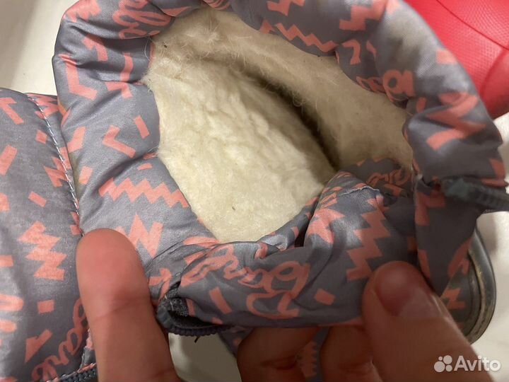 Сапоги зимние на девочку
