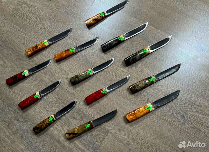 Нож якутский Кованный 110х18ш