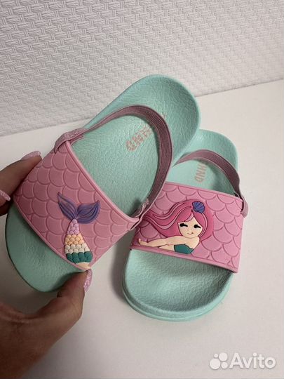 Сланцы детские для девочки