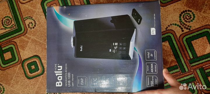 Увлажнитель воздуха Ballu UHB-1000 черный