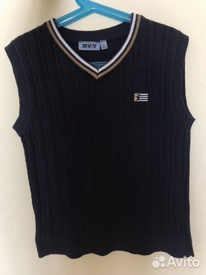 Жилетка для мальчика на 8 лет