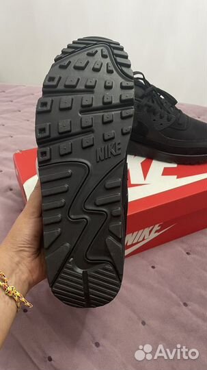 Кроссовки nike air max 90 black оригинал